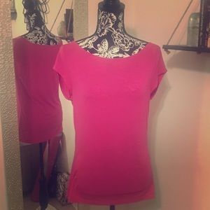 Bubble gum pink blouse